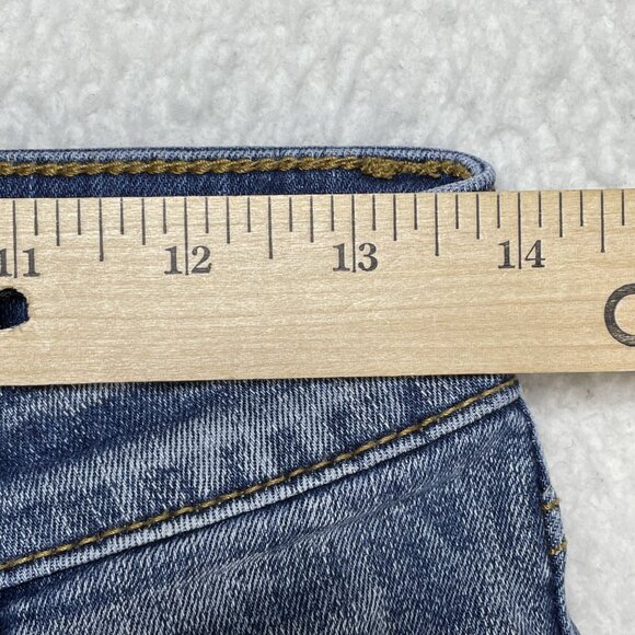Kut from the Kloth Jeans Womens Sz 4 Blue Mia Toothpick Low Rise Skinny 27x30 - Picture 6 of 11